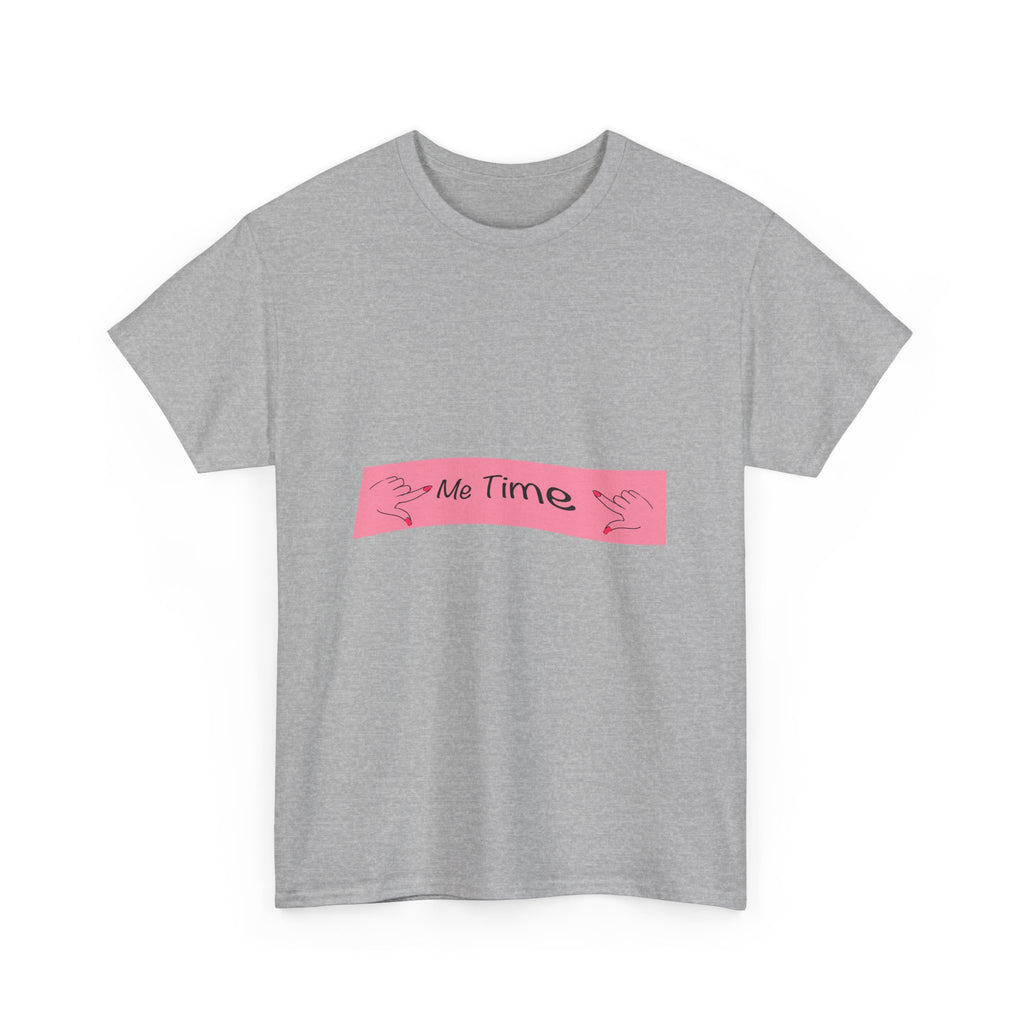 Unisex Heavy Cotton Tee - 'Me Time' Relaxation Shirt, Casual Everyday Wear, Gift for Self-Care Lovers, Comfortable Cotton Tee, Perfect [...]