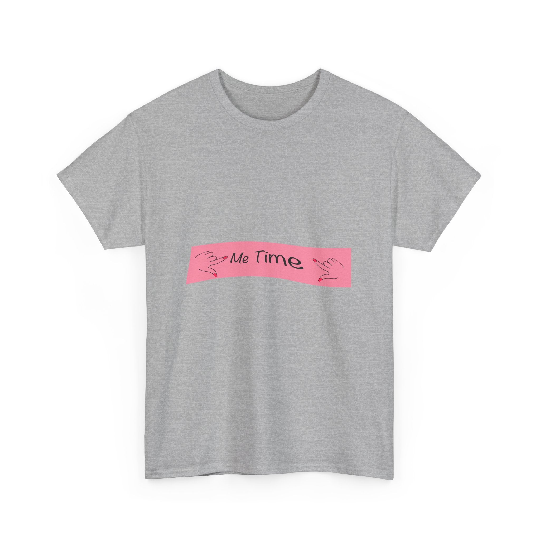 Unisex Heavy Cotton Tee - 'Me Time' Relaxation Shirt, Casual Everyday Wear, Gift for Self-Care Lovers, Comfortable Cotton Tee, Perfect [...]