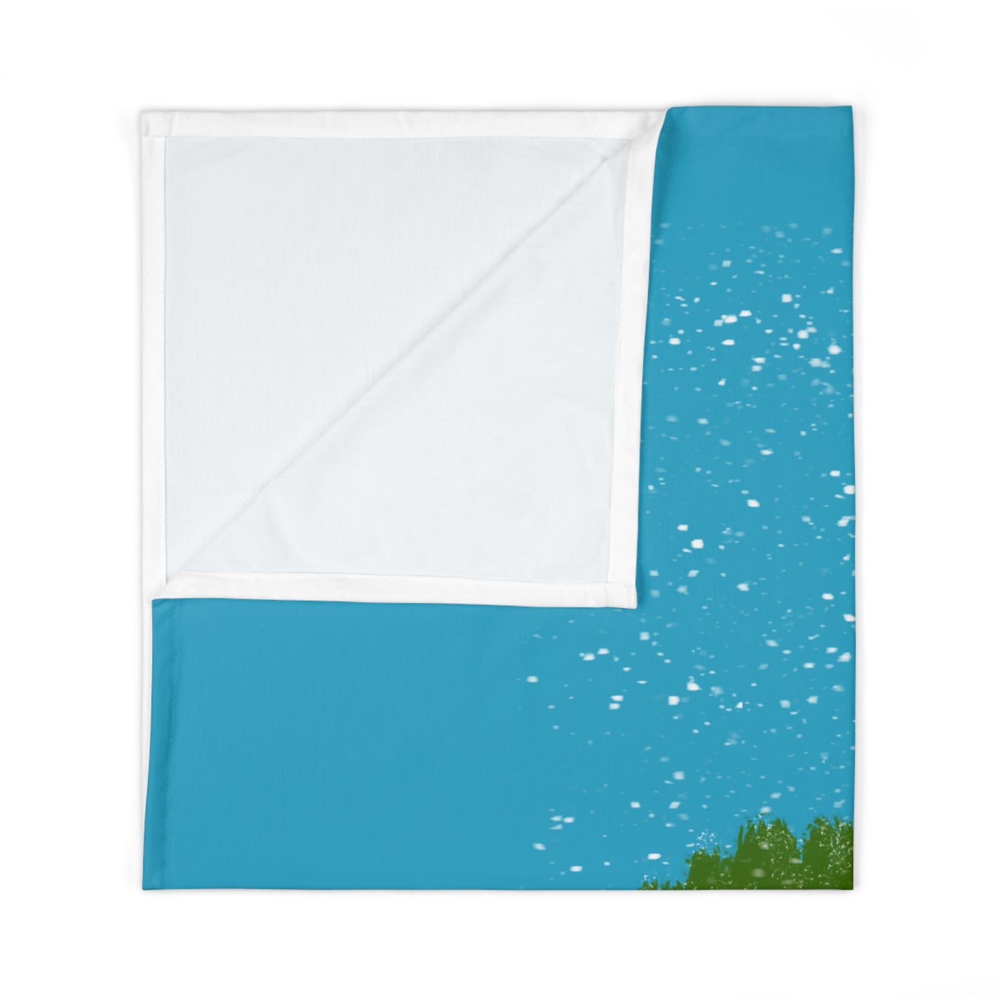 Whimsical Forest Baby Swaddle Blanket, Cute Baby Blanket, Nursery Decor, Baby Shower Gift, Infant Swaddle, Newborn Blanket