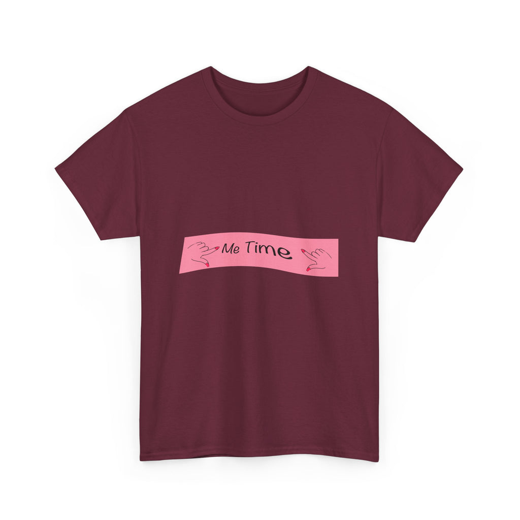 Unisex Heavy Cotton Tee - 'Me Time' Relaxation Shirt, Casual Everyday Wear, Gift for Self-Care Lovers, Comfortable Cotton Tee, Perfect [...]